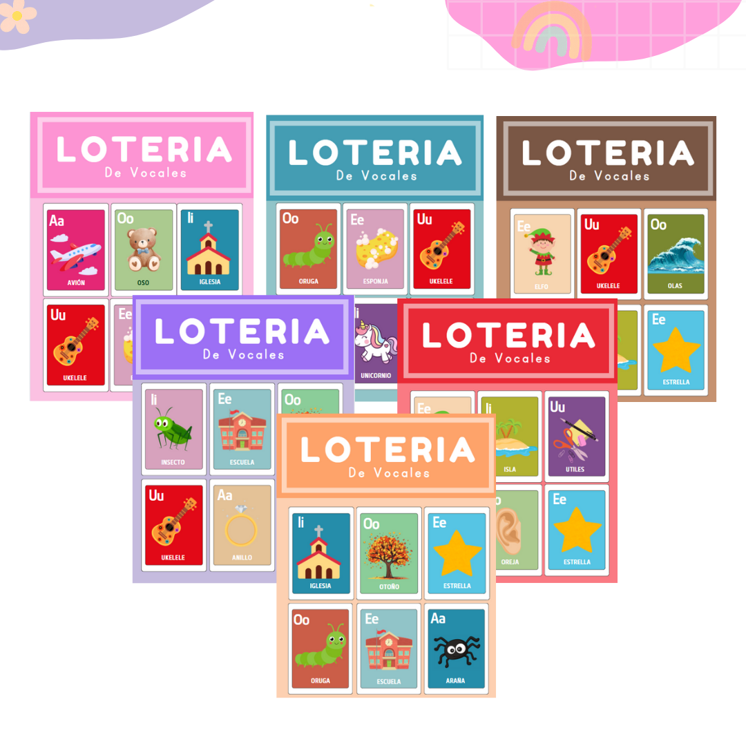 Lotería de Vocales