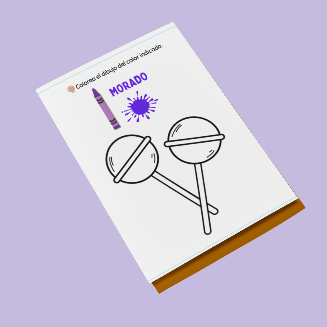 Librito para colorear