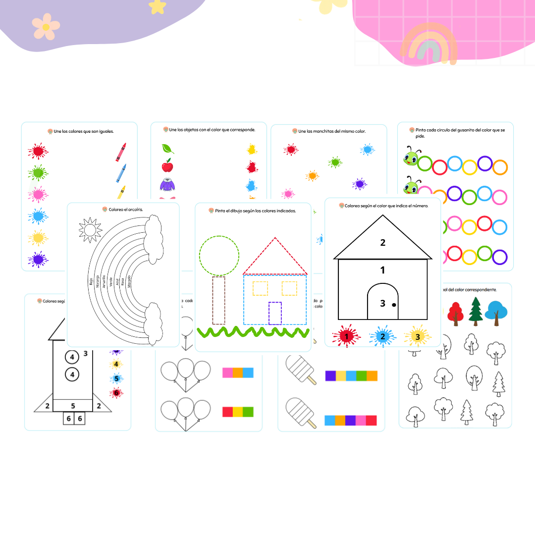 Librito Trazable de Colores